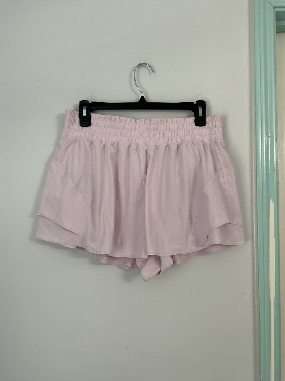 lululemon athletica Light Pink Layered Athletic Skort